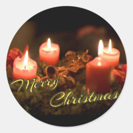 Adesivo Feliz Natal, aventura Wreath!