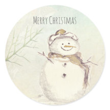 Feliz Natal Boneco de Neve Flocos de Neve Inverno