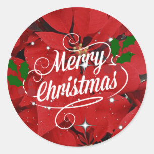 Adesivo Feliz Natal, brilho e faísca
