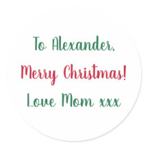 Feliz Natal da Mãe Vermelha e Verde