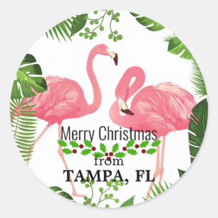 Adesivo Feliz Natal de Tampa, FL