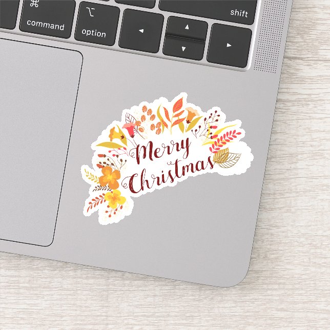 Adesivo Feliz Natal Dia das Bruxas Novo (Detalhe)