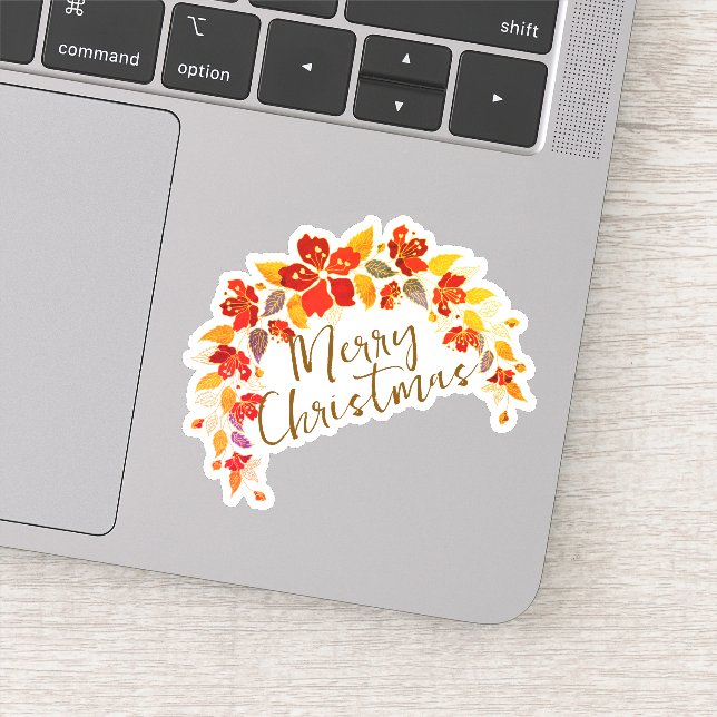 Adesivo Feliz Natal Dia das Bruxas Novo (Detalhe)