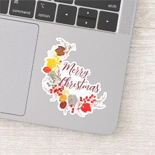 Adesivo Feliz Natal Dia das Bruxas Novo