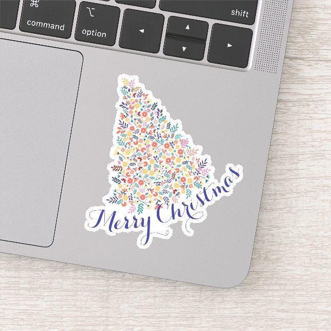 Adesivo Feliz Natal Dia das Bruxas Novo (Detalhe)