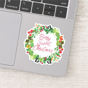 Adesivo Feliz Natal Dia das Bruxas Novo