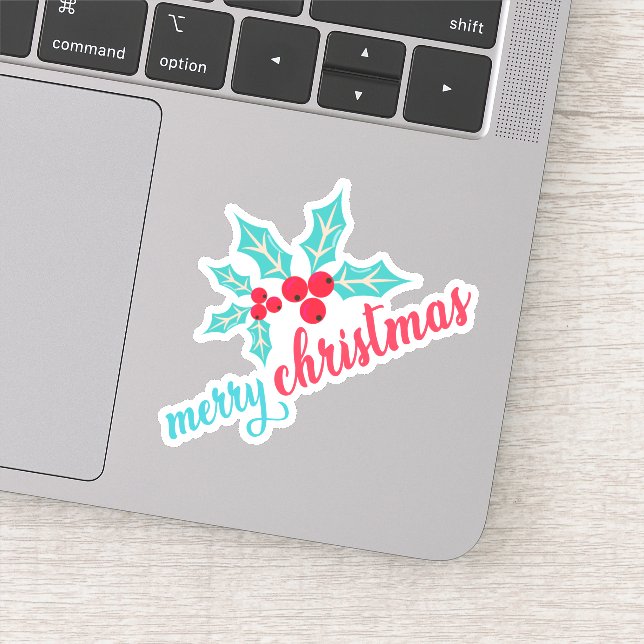 Adesivo Feliz Natal Dia das Bruxas Novo (Detalhe)