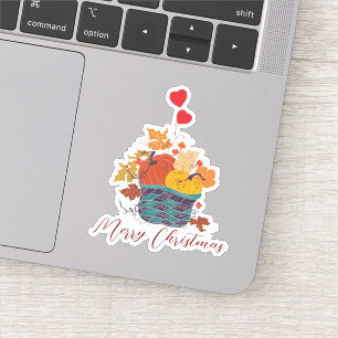 Adesivo Feliz Natal Dia das Bruxas Novo