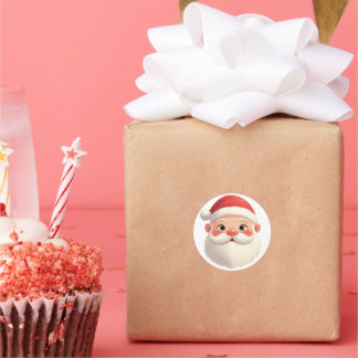 Adesivo Feliz Natal do Papai Noel