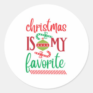 Adesivo Feliz Natal Do Xmas É Meu Favorito