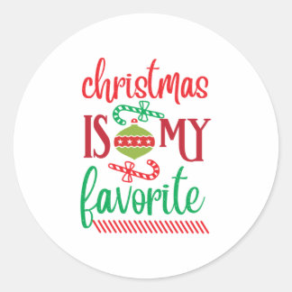 Adesivo Feliz Natal Do Xmas É Meu Favorito