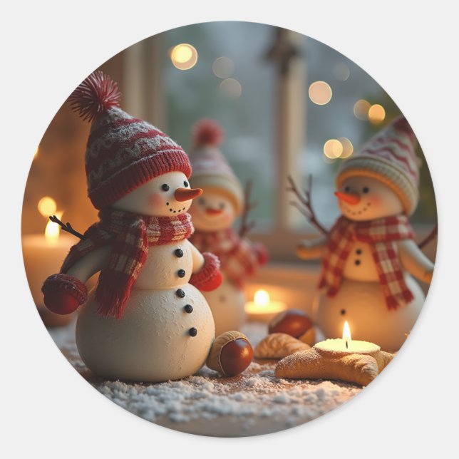 Adesivo Feliz Natal e bonitinho bonitão (Frente)