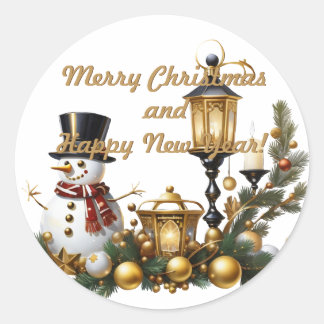 Adesivo Feliz Natal e Feliz ano novo!