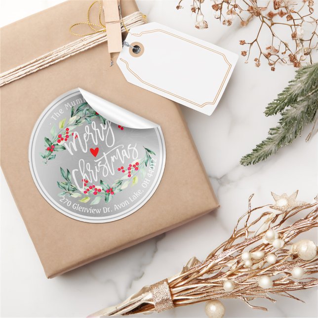 Adesivo Feliz Natal e Feliz ano novo Feriados (Criador carregado)