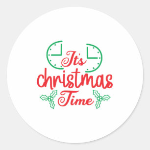 Adesivo Feliz Natal É Hora De Natal