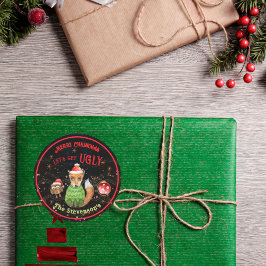 Adesivo Feliz Natal e Raposa Doce Feia