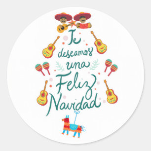 Adesivo Feliz natal engraçado