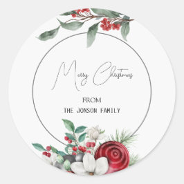 Adesivo Feliz Natal Festivo
