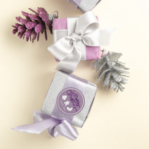 Adesivo Feliz Natal Frame Árvore Nome Dourado Enfumaçado