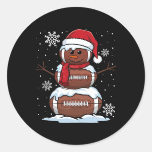 Adesivo Feliz Natal Futebol Boneco de Neve Férias Esportes