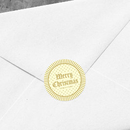 Adesivo Feliz Natal Geométrico dos Cremes Decorativos