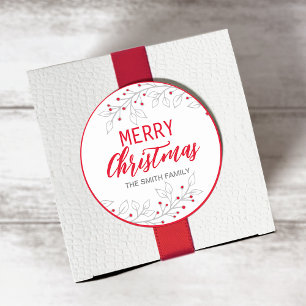 Adesivo Feliz Natal/Gift Sticker