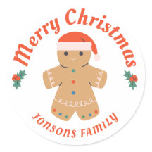 Feliz Natal Gingerbird Man