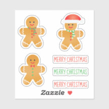 Feliz Natal Gingerpão Homens Santa Hat