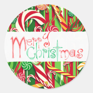 Adesivo Feliz Natal Glossy/Matte Sticker