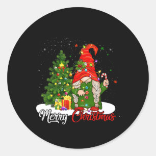 Adesivo Feliz Natal Gnomo Family Natal S Para Mulheres