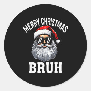 Adesivo Feliz Natal Irmão Meme Piada Engraçada Para Irmão