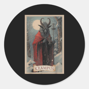 Adesivo Feliz Natal Krampus Xmas Horror Suéter Feio E
