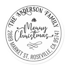 Feliz Natal Moderno Script de tendências personali