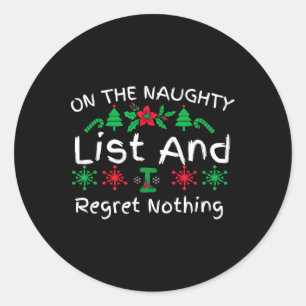 Adesivo Feliz Natal Na Lista De Malditos E Eu Não Me Arrep