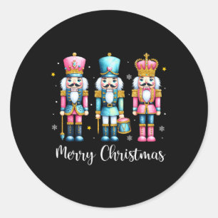 Adesivo Feliz Natal Nutcracker Balé Festivo Xmas Men