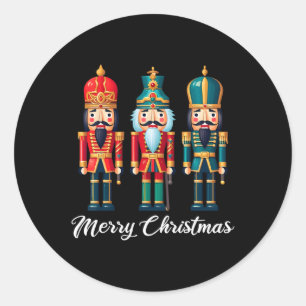 Adesivo Feliz Natal Nutcracker Balé Festivo Xmas Men
