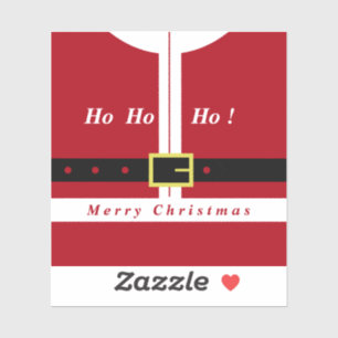Adesivo Feliz Natal - Papai Noel - Presentes Para Todos