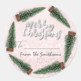 Adesivo Feliz Natal Para..Da Árvore De Feriados De Nome Da