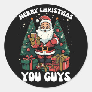 Adesivo Feliz Natal Pessoal Papai Noel