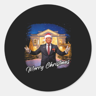 Adesivo Feliz Natal – Presidente Trump Papai Noel Piada Uv