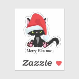 Adesivo Feliz Natal Preto