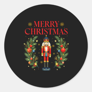 Adesivo Feliz Natal Quebra-Nozes Ballet Festivo Natal Home