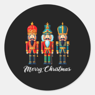 Adesivo Feliz Natal Quebra-Nozes Ballet Festivo Xmas Homen