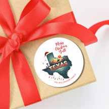 Feliz Natal Texas Personalizado para as Festas de 
