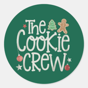 Adesivo Feliz Natal The Cookie Crew Xmas Matching