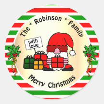 Feliz Natal Tradicional Colorido do Papai Noel