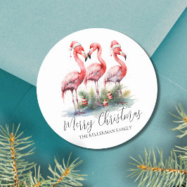 Adesivo Feliz Natal Tropical