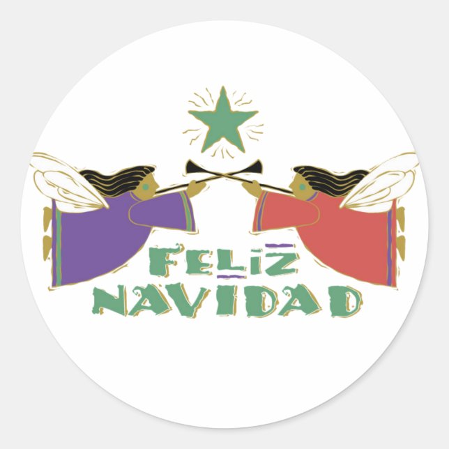 Adesivo Feliz Navidad (Frente)