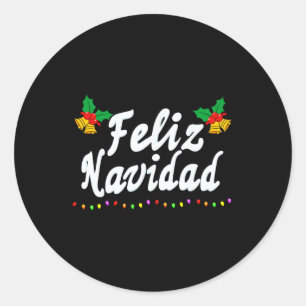 Adesivo Feliz Navidad Família Homens Mulheres Filhos Mexic