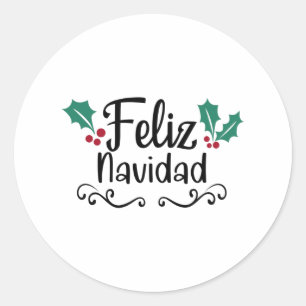 Adesivo Feliz Navidad Felry Natal